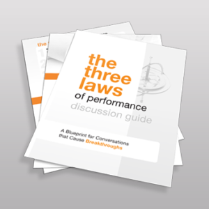 The Three Laws of Performance Discussion Guide